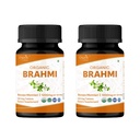 Brahmi 120 tabletti - USDA orgaaniline Bacopa Monnieri lisand - toetab fookust, rahulikkust ja mälu - taimset nootroopset * - 2 pakendit