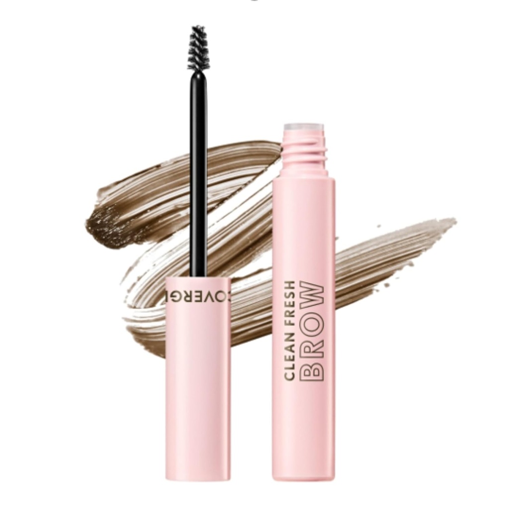 CoverGirl Clean Fresh Brow, 500 Medium Brown, Kulmugeel, Long-Lasting, Vegan Formula, Natural Looking, Lihtne rakendada, Ei Smudge, 0,18oz