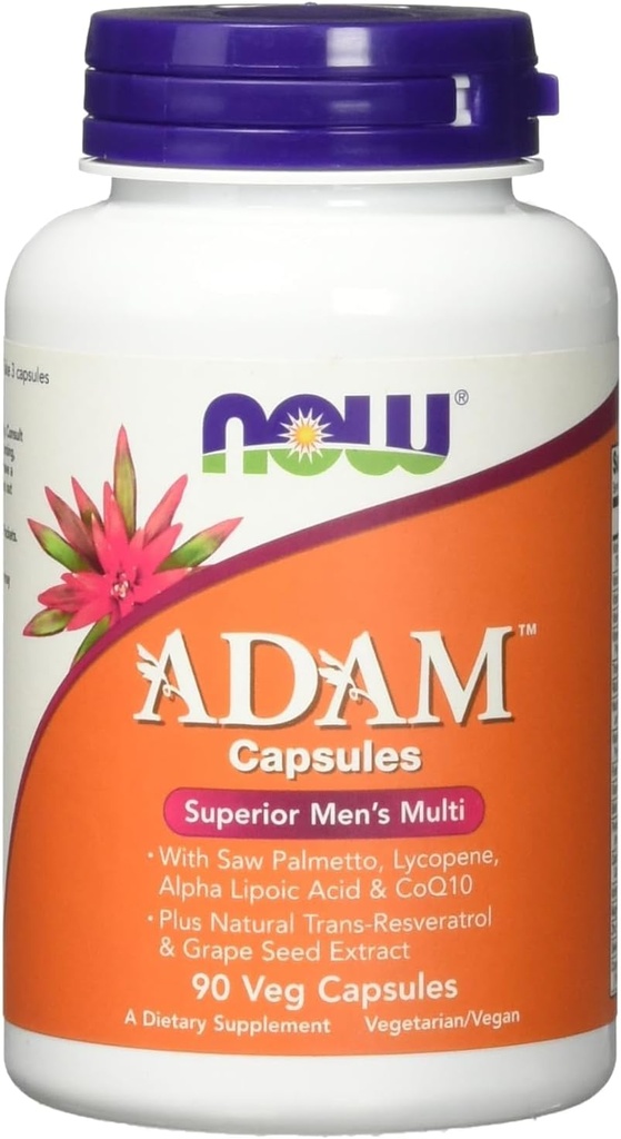 Nüüd Foods ADAM Superior Mens Multiple vitamiin 90 vcaps