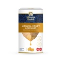 Manuka Health Manuka mesikotid – 15 sidruni ja ingveri maitsestatud salongi – looduslikud kurgupaelad, mis on infundeeritud toormanuka meega ja C-vitamiin immuunsuse toetamiseks