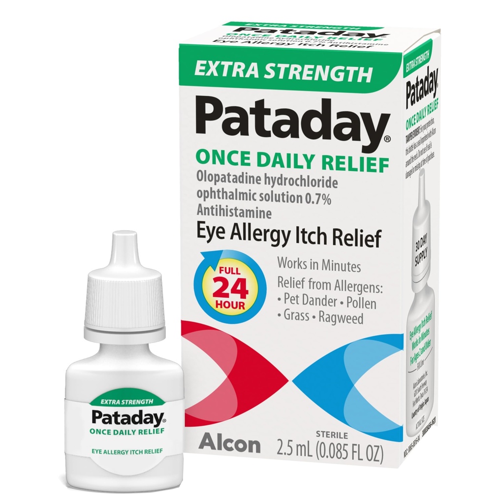 Pataday Once Daily Relief Extra Strelief, 2,5 ml (Pakett 1)