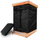 Winter Bee Taru Wrap 8 ja 10 kaadri taru, kohandatav mesipuu Wrap mesindusvahendid, 600D Oxford Isoleeritud katte, veekindel, tuulekindel, kerge, keskkonnasõbralik, korduvkasutatav, 75.98 " x 23, 6 "