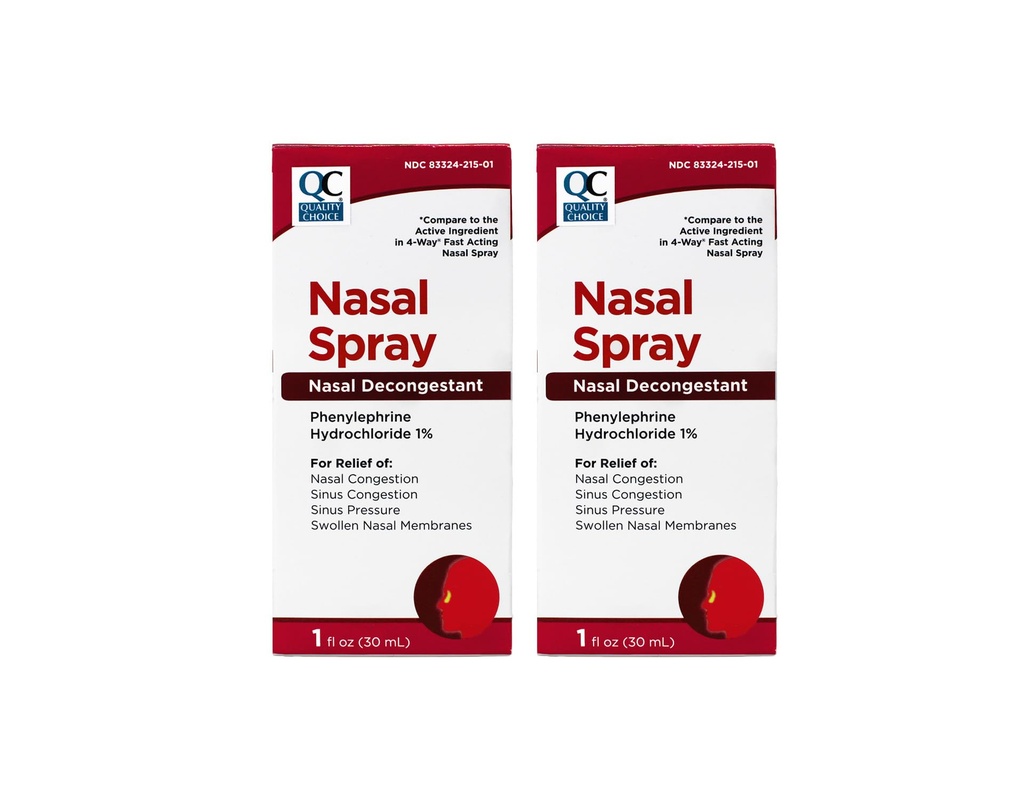 Kvaliteedivalik nina dekongestantpihusti 1 OZ (2)