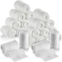 MEDca Gauze Bandage Rolls - 24 Pack, 2-Inch, 4.1 Yards Per Roll, Medical Grade Gauze Bandage haavade riietumiseks ja esmaabikomplekt