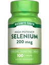 Nature's Truth Selenium 200 mcg Supplement | Essential Mineral High Potency Tablets | Vegan, Non-GMO & Gluteenivaba
