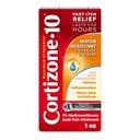 Kortisoon-10 Maksimaalne veekindel sügelusravi salv, 1% hüdrokortisoon, kiiretoimeline, kreemivastane koor veahammustustele, lööve, ekseem, psoriaas, mürk Ivy, tamm, Sumac & More, 1 oz