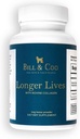 BILL & COO Longer Lives Fiber Supplement koos veiste kollageenpeptiidide ja peedipulbriga koertele - edendab seede-, südame- ja maksatoetust - koerte liigeste lisavormel - 90 g