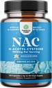 NAC Supplement N-atsetüül Cysteine 1000mg - Vegan High Absorption Non-Smelly NAC 1000mg Kapslid Glutatiooni Prekursor Maksa puhastamiseks Detox & Repair Plus Kopsu tervise ja immuunsuse tugi (2 kuud)