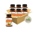 Papaya Leaf Extract Kapslid 10X Tugevus - 60/600mg Veg Kapslid - Vere trombotsüütide, luuüdi ja põrna tugi, Immune Gut & Super Seedetrakti Tervis - Taimne hea (pakk 6)