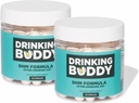 Joomine Buddy (2 pakett, pärast joomist abi DHM, Prickly Pear, L-Cystine ja L-Theanine, Piimaohakas, B-vitamiinid, Ingver