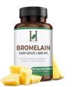 H&C HERBAL KOOSTISOSAD EKSPERT H&C Bromelain Veg. Kapslid 500 mg (2400 GDU/g) - 180 kapslit ananassiekstraktist