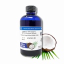 SES Research C60 Organic MCT Oil Coconut Derived - 99,99% Carbon60 - Antioksüdant Nootropic Supplement - Pikemaealisuse - Sleep - Energy & Immunity 4Oz