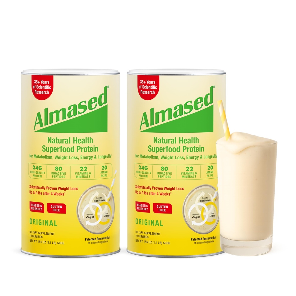 Almased Multi-Protein Powder 17,6 OZ (2 pakendis)