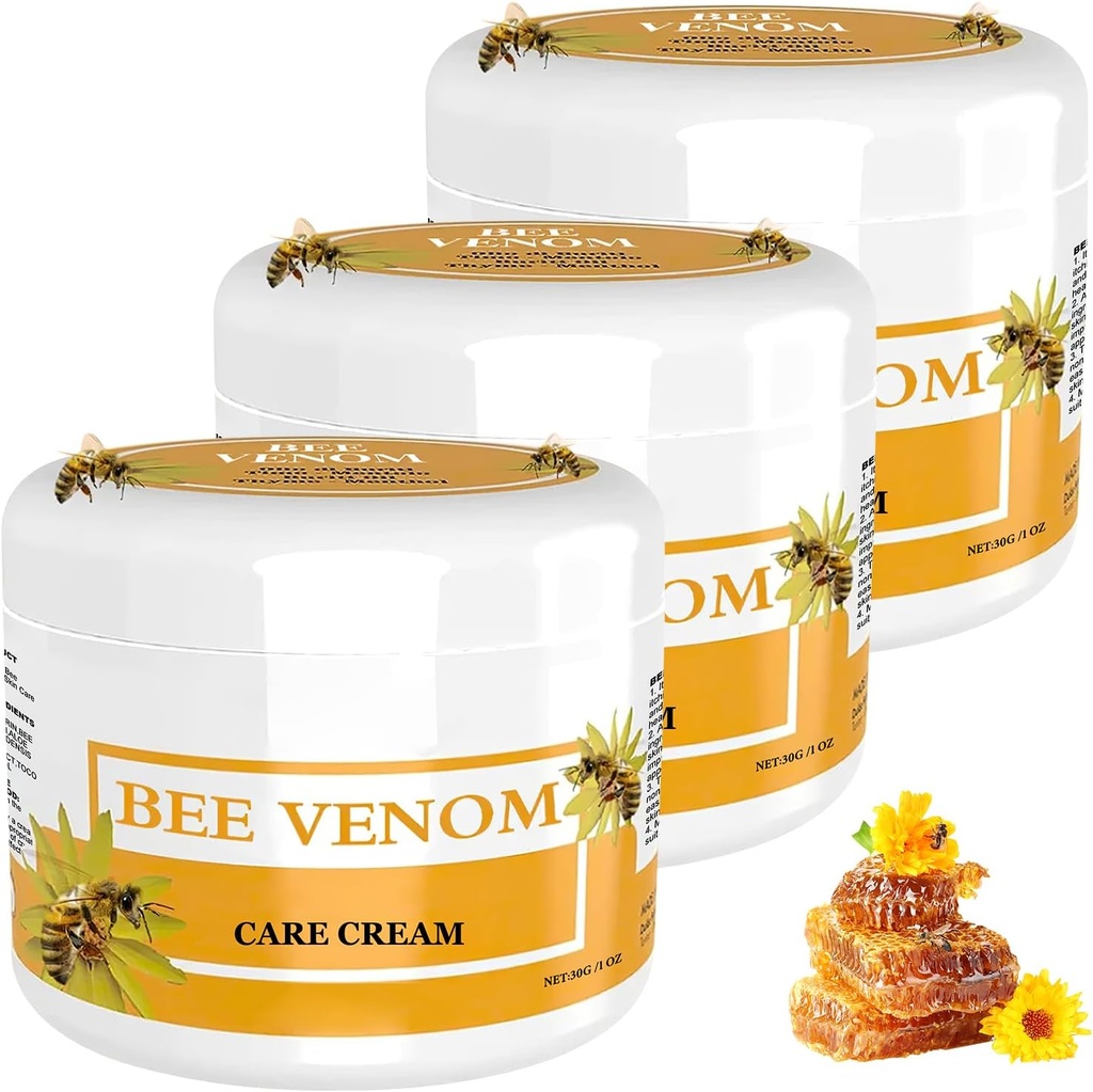 Bee Venom Korrigeeriv Kreem - 3 pudelikomplekt kõigile nahatüüpidele, professionaalne nahahooldus