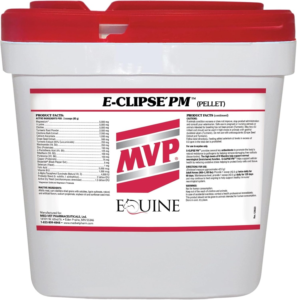 E-Clipse PM (18 lb) Neuroloogiline Tervis / Immune Toetus Hobustele