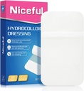 20 Count Hydrocolloid Bandages 2 x 4 in, Large Haound Dressing Healing Bandages for Haavad, Waterproof Bandage Large