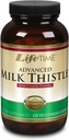 LIFETIME Piimaohakasegu Maksapuhastusvorm | Dandelioni juure ja kurkumiga (120 CT)