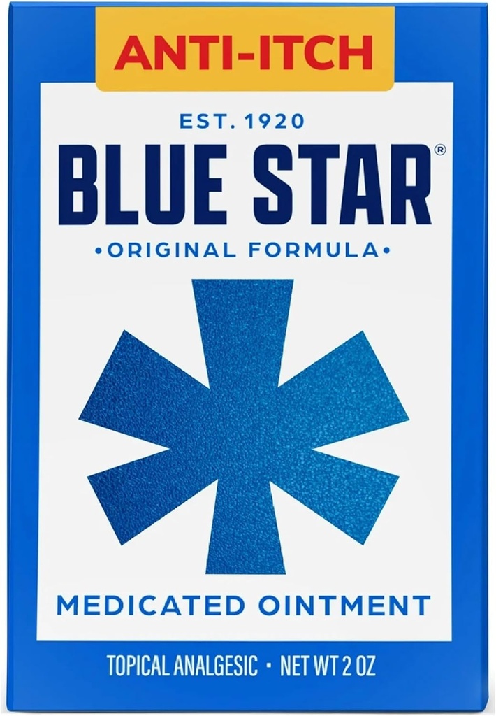 Blue Star Anti- Itch Medical Salv 2 oz (Packof 2) VJC#Re