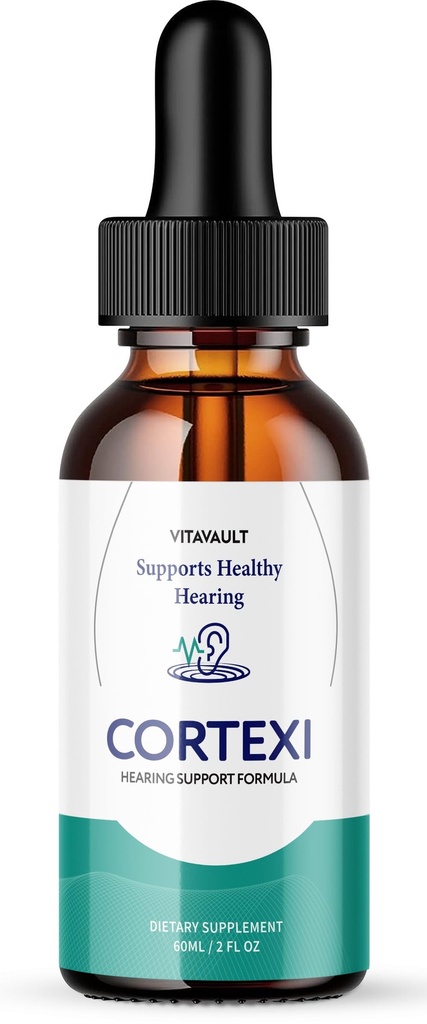 VITAVAULT - VITAVAULT Cortexi Ear Drops - Cortexi Hearing Support Drops, Cortexi Drops, Cortexi Reviews - Promotes Auditory Clarity, Supports Healthy Hearing