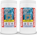 Yerba Prima Prebiootiline Colon Care valem, 20 oz pulber (pakk 2) FOS - Natural Psyllium Fiber, magneesium, Selenium - Non-GMO, Gluteenivaba, Vegan Daily Supplement - meestele ja naistele