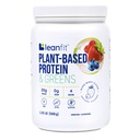 LeanFit Plant-Based Protein & Greens, Natural Berry, 20g Protein, 19 Servings, 1,25 Naela Tub