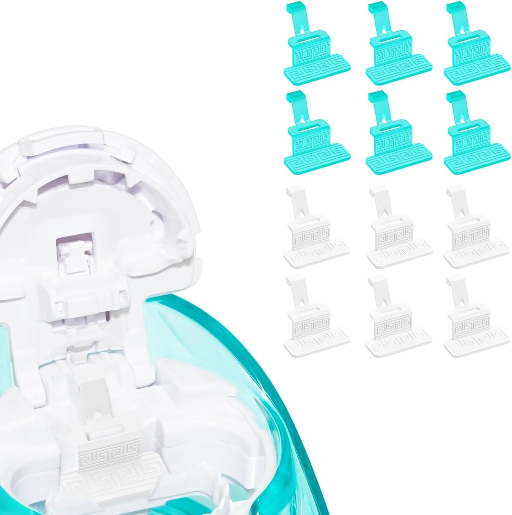 FireAnt Silicone Soolapadjad Täidab Navage Nasali hooldus, Taaskasutatavad Soola Pod Asendustarvikud, Lihtne Operatsioon (12 Pack - White 6 + Blue 6)