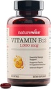 NatureWise'i vitamiin B12 1000 mcg - toidulisand energia metabolismi toetamiseks, vaimne selgus, närvisüsteemi tervis - lihtne neelata, soja ja gluteenivaba, mitte-GMO - 360 loend[1-aastane pakkumine]