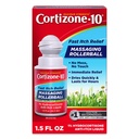 Kortisoon-10 Maksimaalne tugevuse sülje reljeef massaaž rullpalli, 1% hüdrokortisoon, kiiretoimeline, Anti-Itch vedelik veahammustused, lööve, ekseem, psoriaas, mürk Ivy, Tamm, Sumac, 1,5 fl. oz