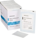McKesson Mitte-Adherent Dressing Pads, Sterile, Nylon/Polyester, 2 in x 3 in, 100 Count, 1 Pack