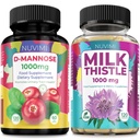 D Mannoos 1000 mg ja piimaohakas 1000 mg 120 kapslit