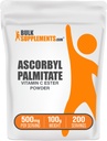 BulkSupplements.com Ascorbyl Palmitate Pulber - C-vitamiini Ester, C-vitamiini lisand - Gluteenivaba, 500mg per Serving, 100 g (3,5 oz) (pakk 1)