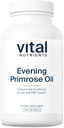 Vitaalsed toitained Õhtune primaarõli 1000mg | Esmane lisand naistele | GLA Omega-6 rasvhape nahale ja PMS-i toetuseks * | Gluteen, piimatooted, sojavaba | Mitte-GMO | 250 Softgels