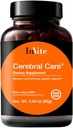 InVite Health Cerebral CareTM - toetab aju tervist, sealhulgas mälu, fookust, tähelepanu ja meeleolu - sisaldab inositooli, atsetüül-L-karnitiini, koliini, fosfatidüülseriini, astaksantiini - 30 serveerimist (2-pakk)