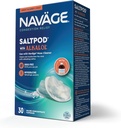 Navage SaltPod w/Alkalol 30 Pack (30 SaltPods) Soola Pod Täidab ainult - Eksklusiivselt disainitud nina niisutussüsteem - Sinus Rinse ja Alkalol Pods kiireks ja rahustavaks leevendamiseks