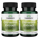 Swanson Cinnamon Extract (250 mg, 90 kapslit) (2 pakendit)