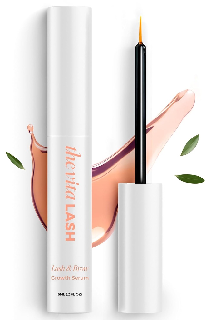 Eyelash & Brow Enhancing Seerum | Advanced Lash Growth Seerum Fuller, Longer ripsmed & Thicker Brows | Vegan, Hüdrating Lash Seerum, 6 ml - 2 fl oz