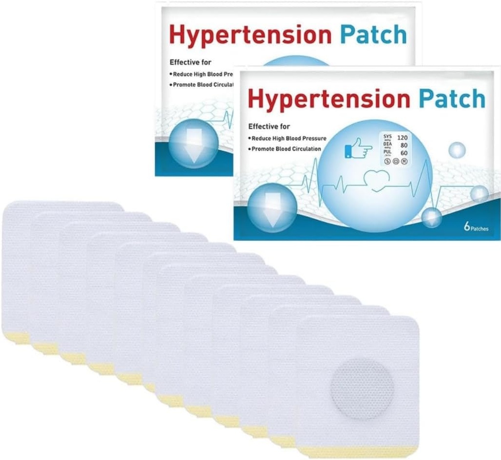 pistro 12 Pcs Patches – Body Pads, Pure Natural Body Sticker, 2.4x2,75 Inch, Easy Navel Application (Pack of 2 Bags)