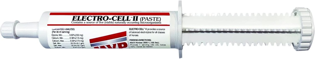Electro-Cell II elektrolüütpasta hobustele 5-pakend (10 doosi)