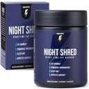 InnoSupps Night Shred Fat Burner ja Natural Sleep Support | Ashwaganda, 5-HTP, CLA, melatoniin | isu vähendav | Kaalulangus Toetus Öine rasva põletamine (60 taimekapslit)