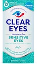 Selged silmad Tundlikud silmad Silmatilgad - õrn leevendus punasele, sügelevale, kuivale silmale, 12 tundi rahustavat mugavust, 0,5 Fl Oz