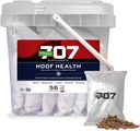 Vormel 707 Hoof Health Hobuste täiendus, igapäevased värsked pakendid, 56 päeva pakkumine - biotiin, aminohapped ja mineraalid, et parandada ja toetada tervislikke hobuste sõrasid