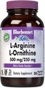 Bluebonnet Nutrition L-arginiin 500mg / L-Orinitiin 250mg, toetab valgu ainevahetust *, sojavaba, gluteenivaba, mitte-GMO, Kosher Certified, Vegan, 50 köögiviljakapslit, 50 serveerimist