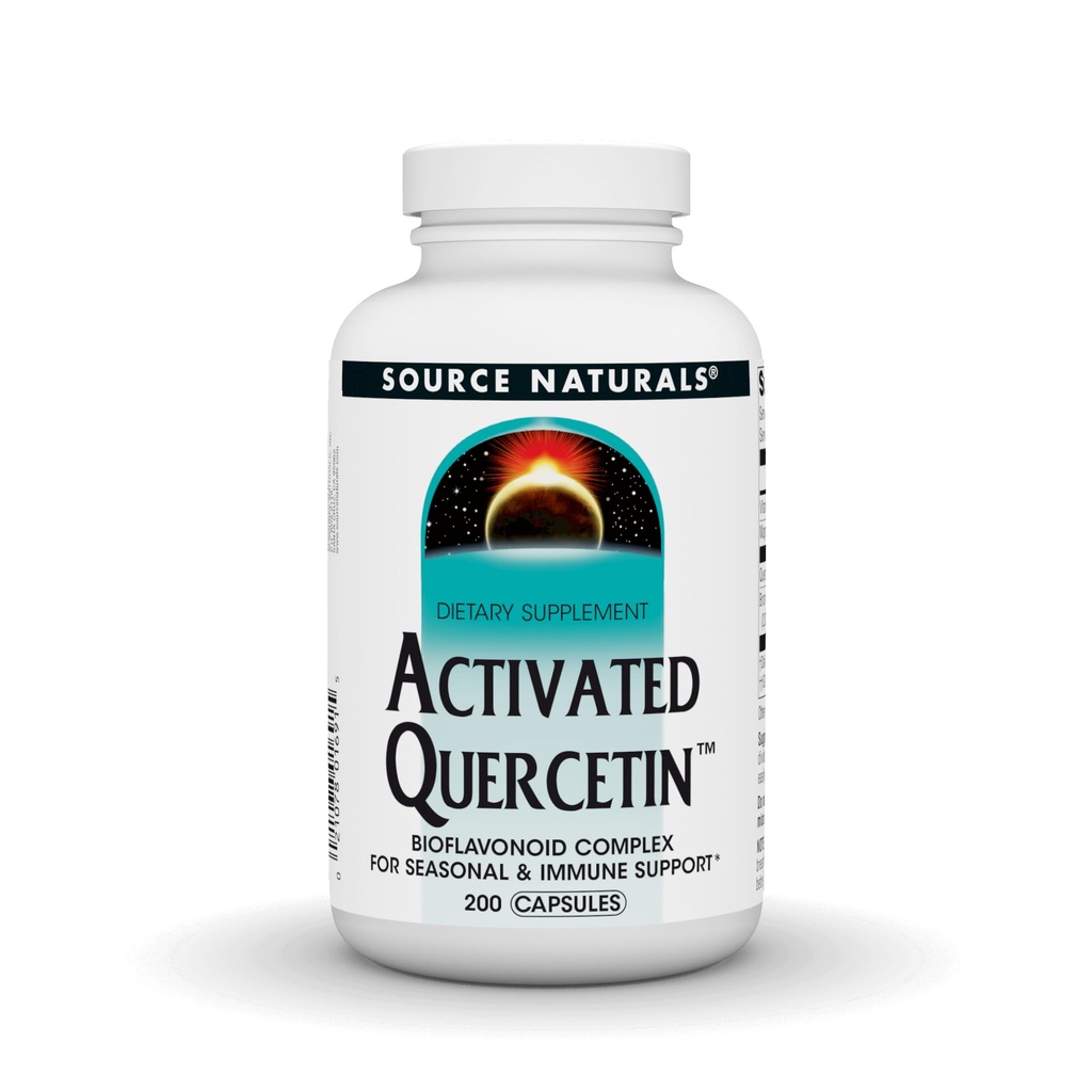 Allikas Naturals Activated Quercetin, Bioflavanoid Complex, hooajalise ja immuunsüsteemi toetamiseks * - 200 kapslit