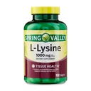 L-lüsiin 1000 mg tabletid – oluline aminohape immuunsuse toetamiseks, kollageeni moodustumiseks ja naha terviseks – suure tugevusega lüsiini lisand, 100 loend, gluteenivaba (1. pakend)