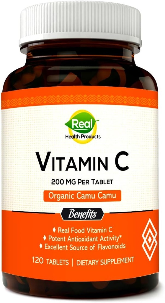 Camu Camu C-vitamiini täiendus, pakendatud loodusliku VIT C-ga, toored antioksüdandid - immuunsuse tugilisa - Camu Camu ekstrakt. (120 loend)