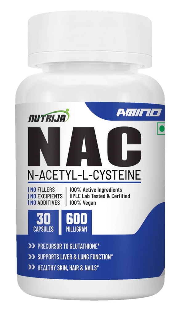 NAC ( N- atsetüül L- tsüsteiin ) 600 mg - 30 kapslit