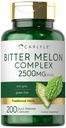 Carlyle Bitter Melon kapslid | 200 Count | Non-GMO & Gluteenivaba ekstrakt | Complex Supplement