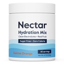 Nectar Sugar Free Elektrolüüdid Pulber - Orgaaniline Puuvili Ei Suhkur Või Kalorid - Hüdratsioonipulber Dehüdratsiooni Relief ja Kiire Rehüdratsioon - Keto ja Paleo (Orange 40 Serving Tub)