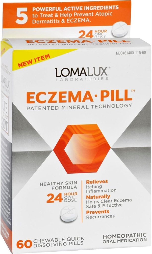 Loma Lux Laboratories Akne ekseem - näritav - kiire lahustamine - 60 loend