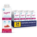 Nepro Nutrition Shake for People on Dialysis, 19 g valku, 420 kalorit, segatud marja, 8 fl oz, pakend 24